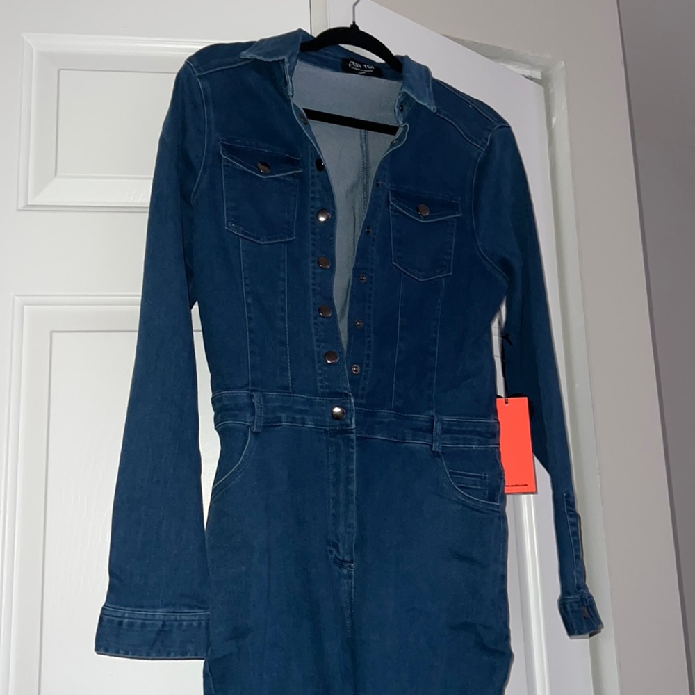 Denim jumpsuit - M